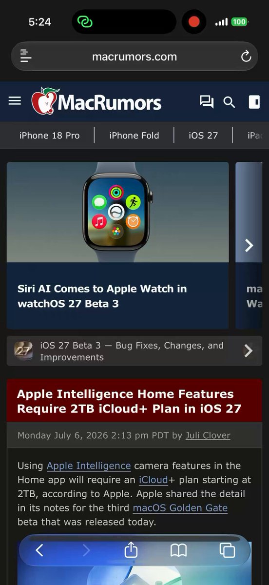 iOS 27 Beta 3: Όλες οι νέες αλλαγές που φέρνει η τελευταία δοκιμαστική έκδοση