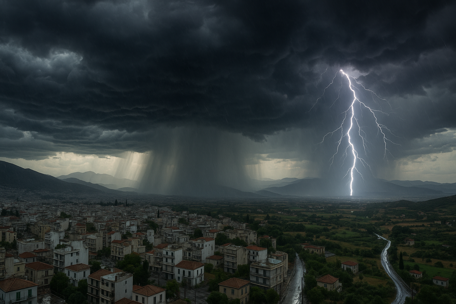 Επιδεινώνεται ο καιρός: Πού θα βρέχει σήμερα – Ανησυχία για «χιλιάδες κεραυνούς»