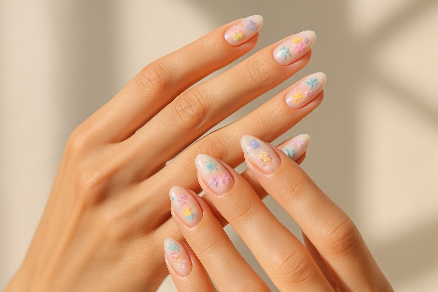 Υ2Κ Flower nails: Η πιο χαριτωμένη και chic τάση στα νύχια του καλοκαιριού