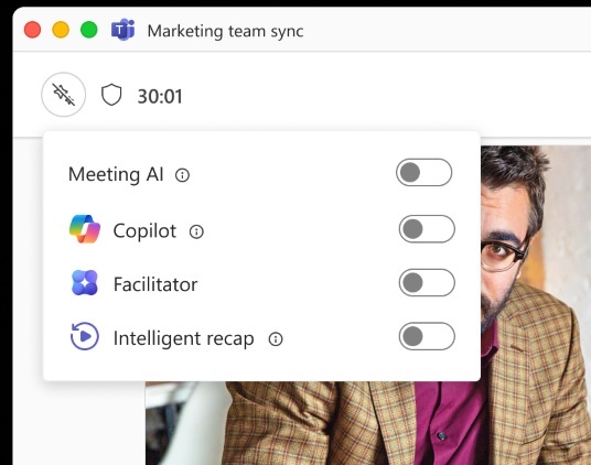 Η Microsoft κάνει πίσω στο Teams: θα επιτρέπει την απενεργοποίηση Copilot, Facilitator και Recap ακόμη και στη διάρκεια σύσκεψης