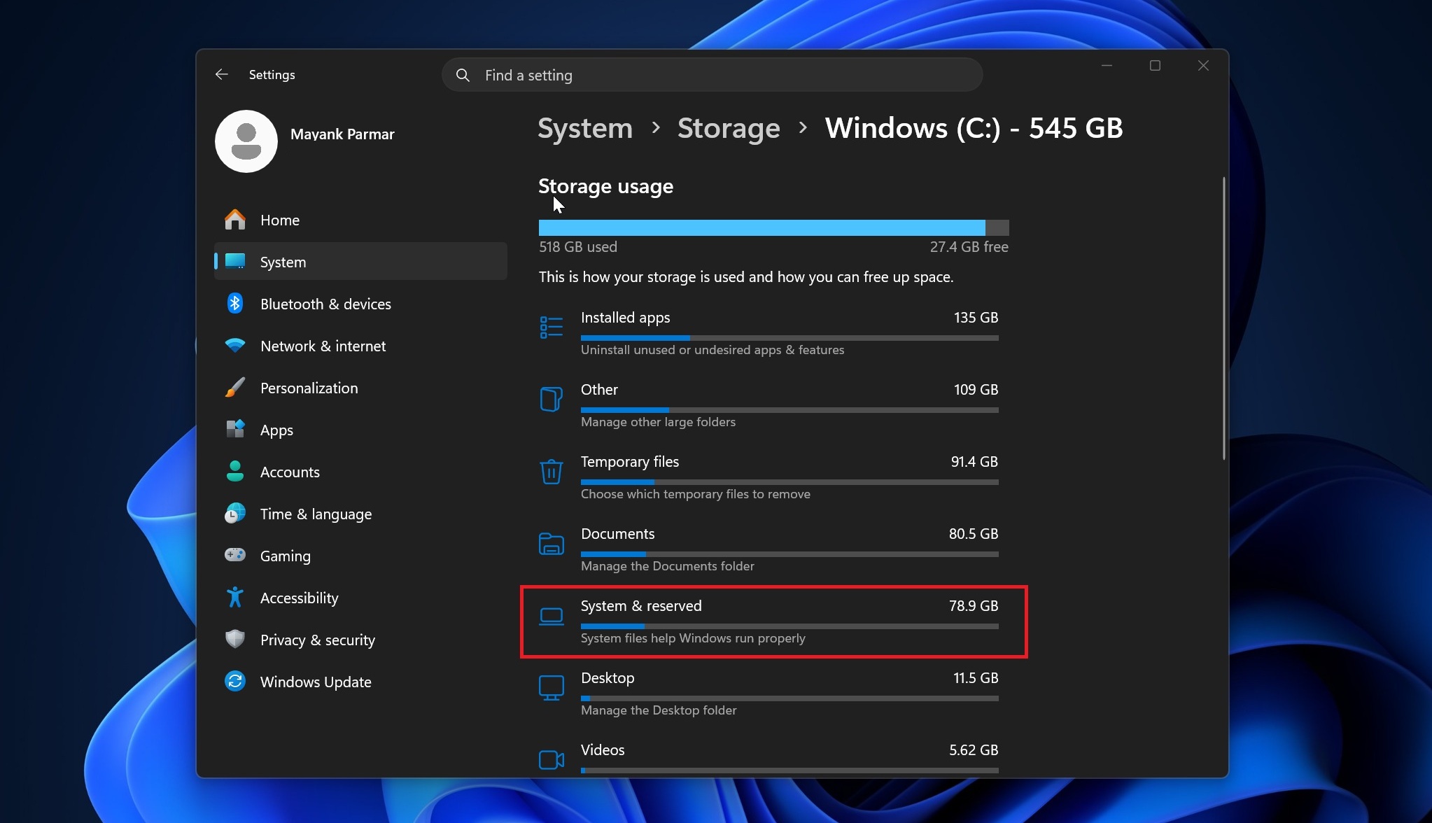 Η Microsoft παραδέχεται bug στα Windows 11 που μπορεί να δεσμεύει έως 500GB αποθηκευτικού χώρου