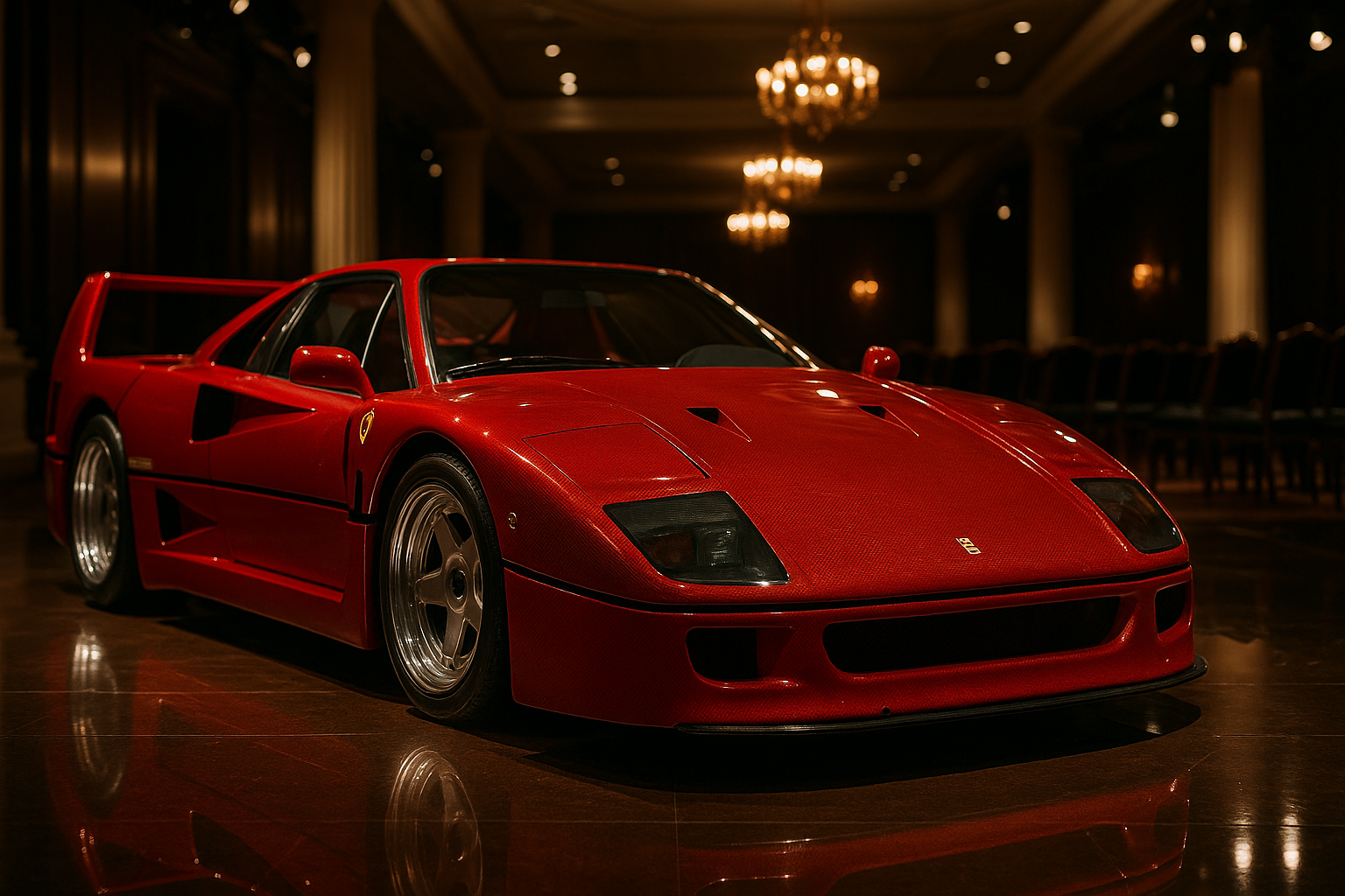 Μια σπάνια Ferrari F40 με 527 ίππους βγαίνει στο σφυρί και τραβά τα βλέμματα των συλλεκτών
