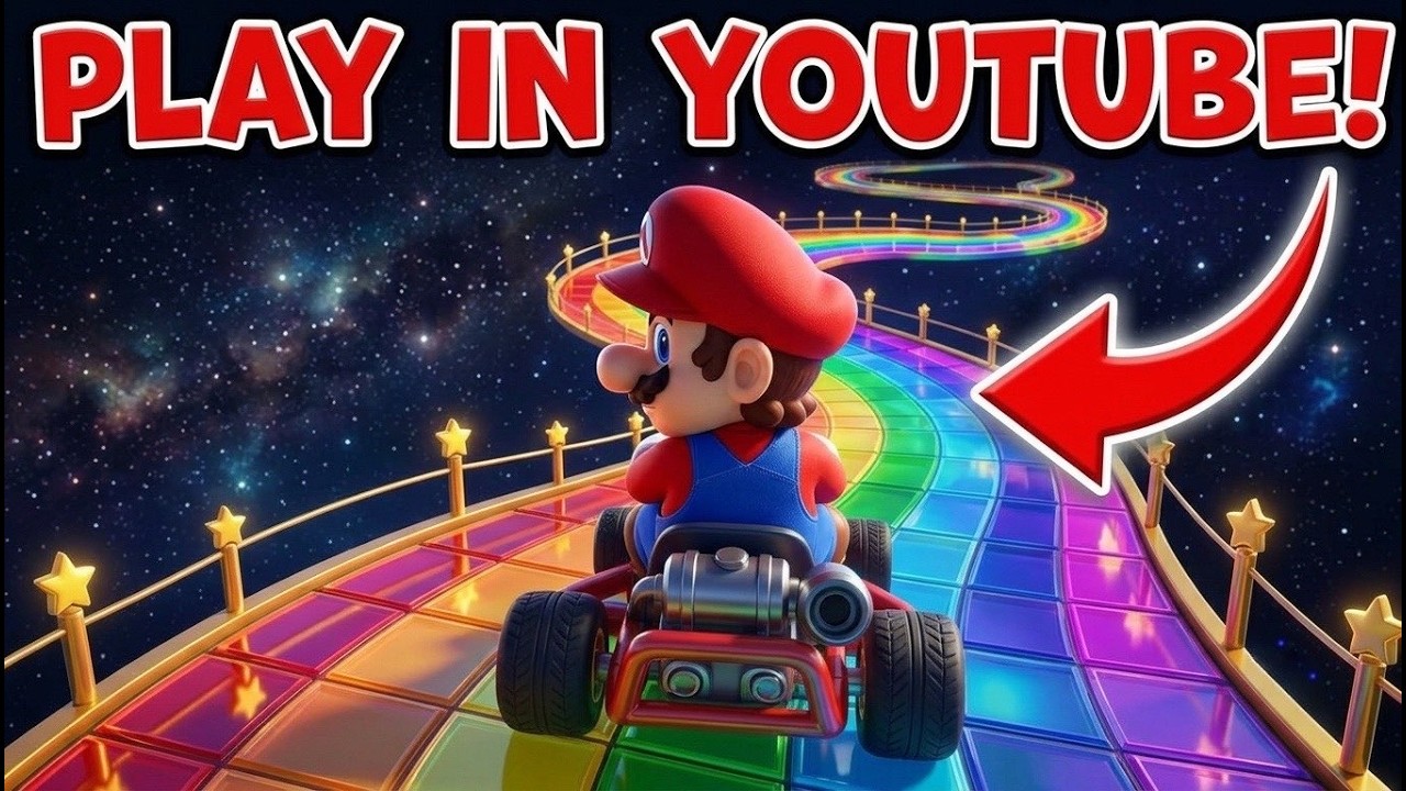 Το YouTube βάζει το Mario Kart στην οθόνη σου με έναν απρόσμενο τρόπο