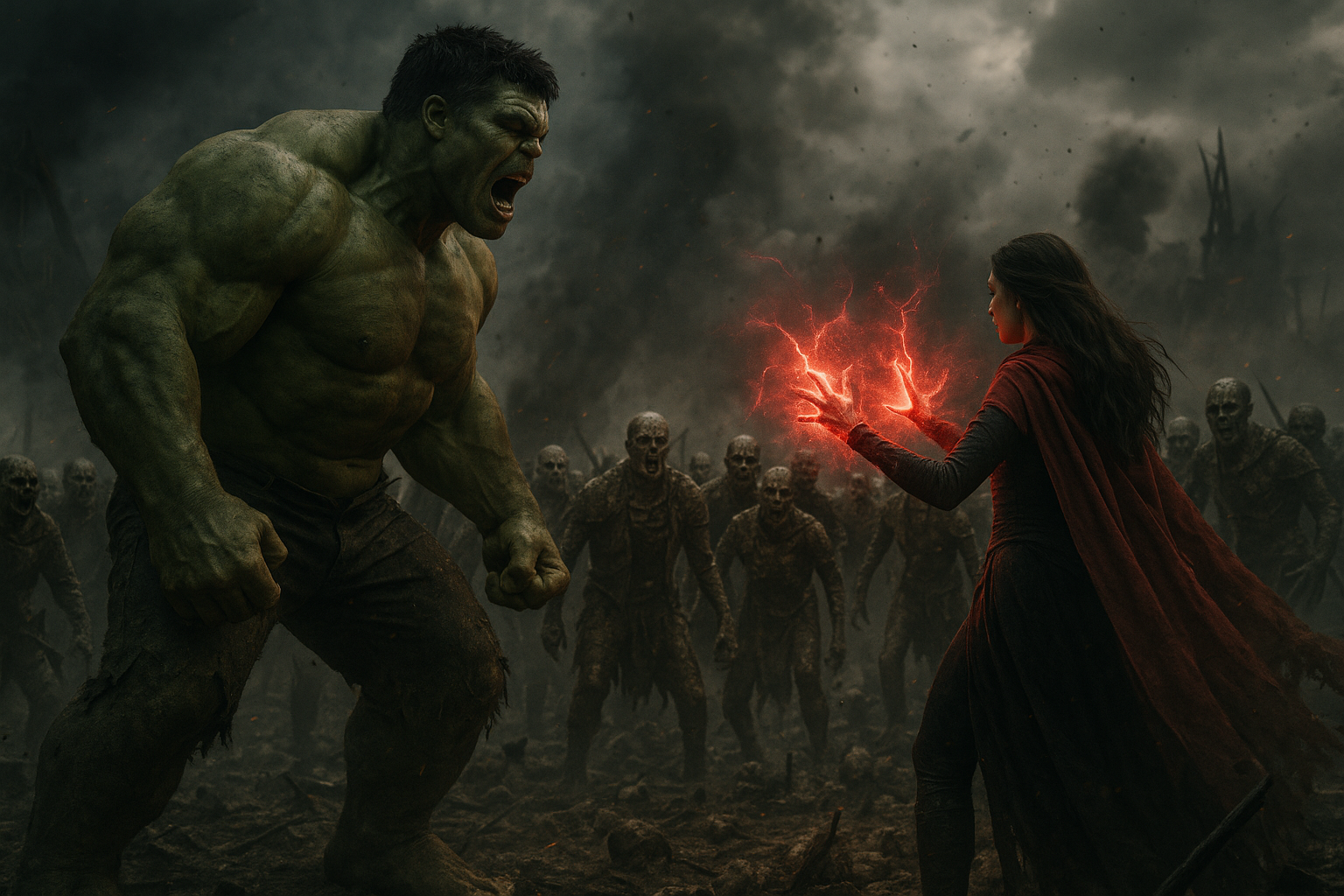 Marvel Zombies: ο Infinity Hulk συγκρούεται με τη Zombie Wanda σε ένα από τα πιο σκοτεινά αποσπάσματα της Marvel