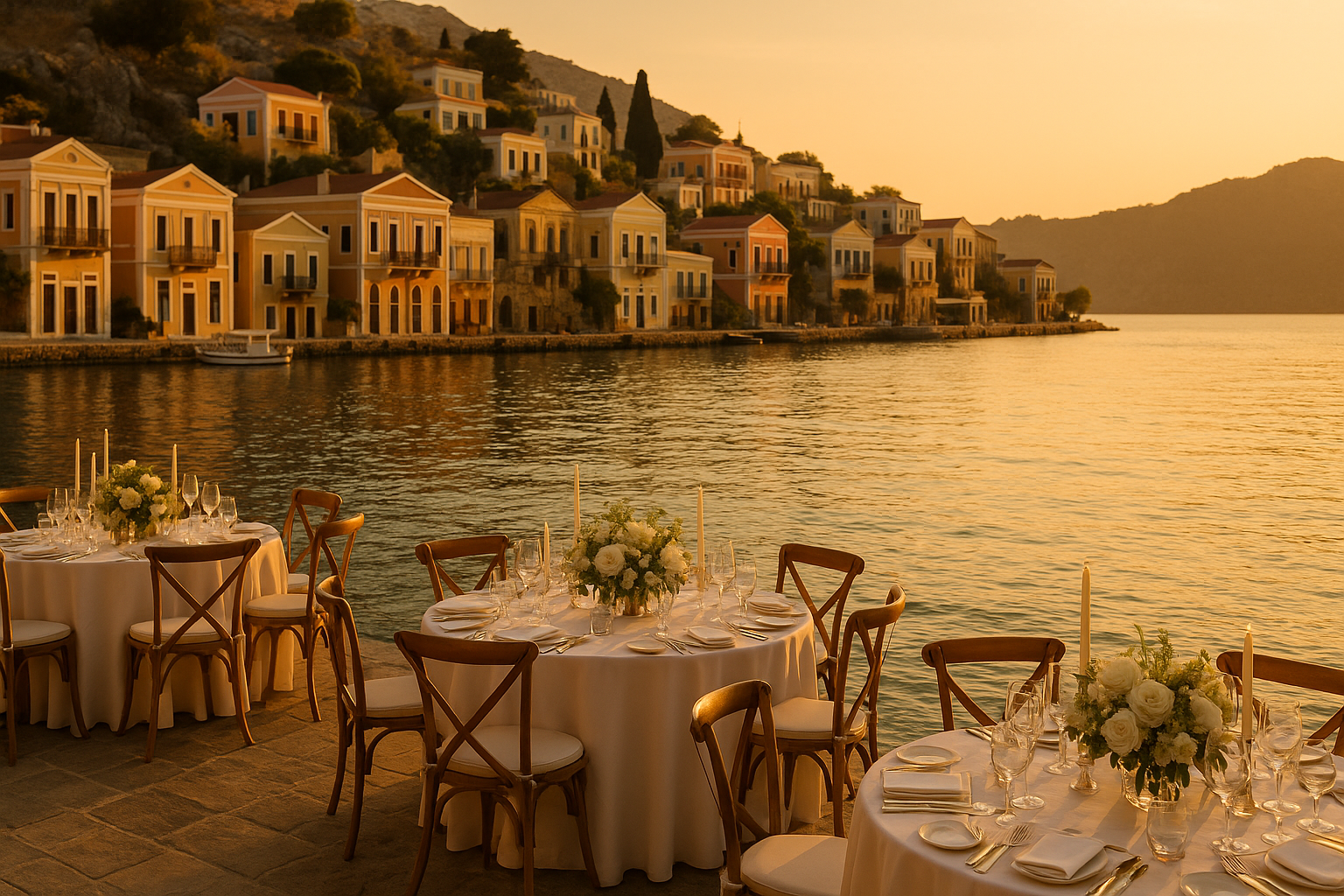 Yachta Bar-Restaurant στη Σύμη: Το απόλυτο σκηνικό για εκλεκτό dining, γάμους και private events