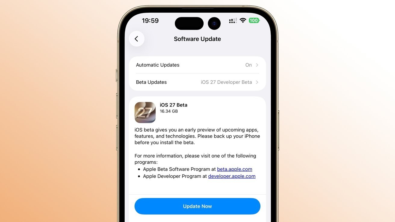 Η Apple διέθεσε τις τρίτες developer beta των iOS 27 και macOS 27