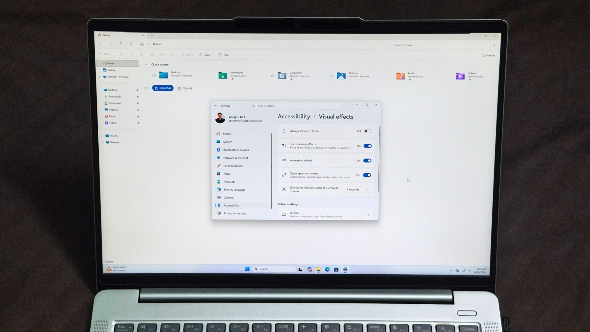 Νέα ρύθμιση στα Windows 11 ανοίγει τις εφαρμογές σε πλήρη προβολή