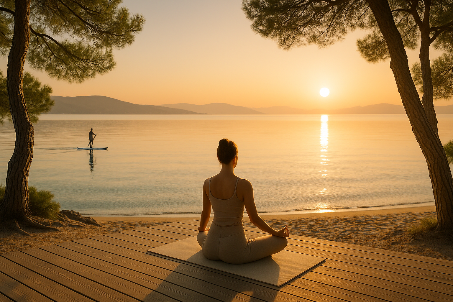 Ζεν εμπειρίες στην Εύβοια: Yoga και SUP για ηρεμία και επανασύνδεση