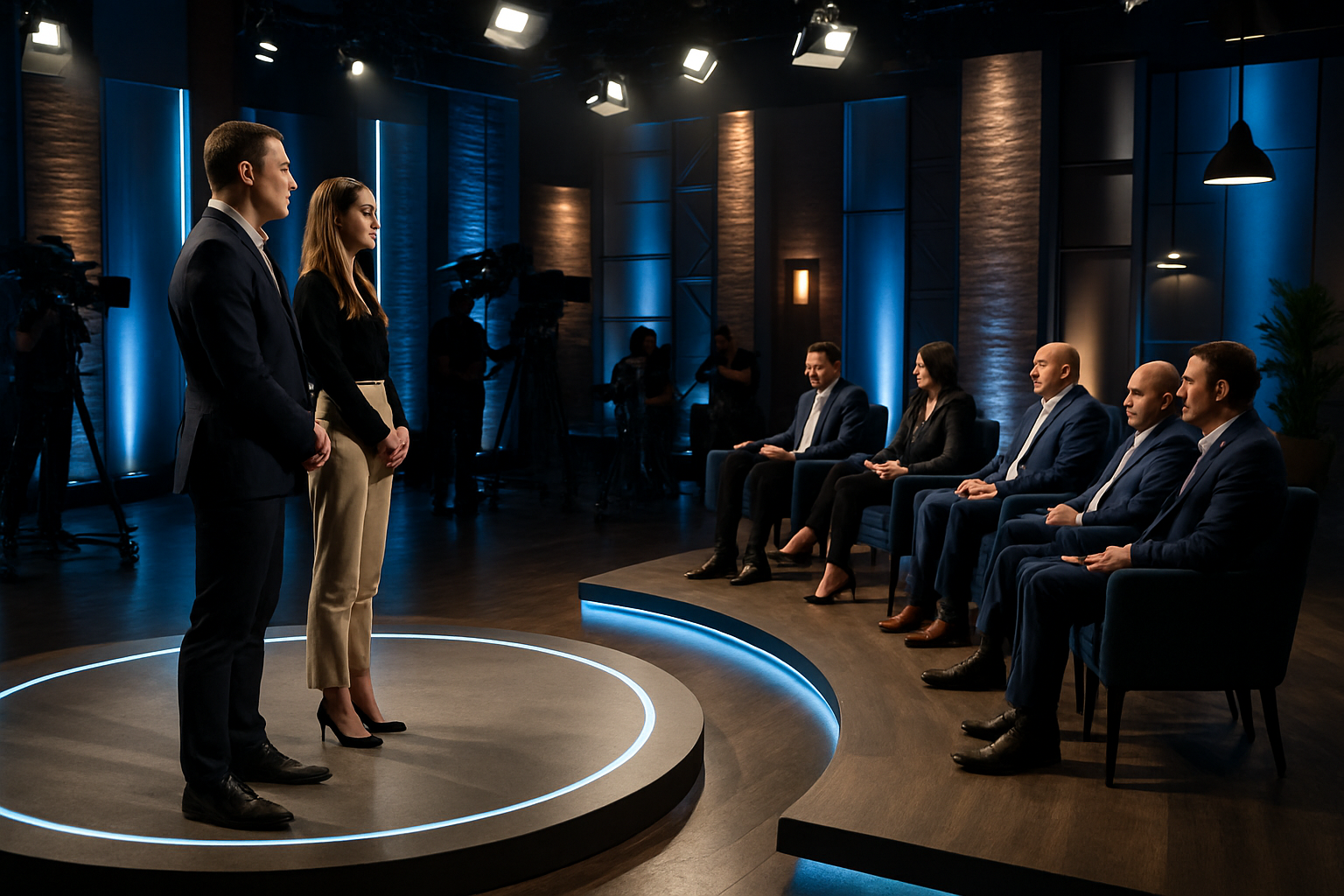 Dragons’ Den: Το zappit στα γυρίσματα του τελευταίου επεισοδίου για τον νέο κύκλο του ριάλιτι επιχειρηματικότητας