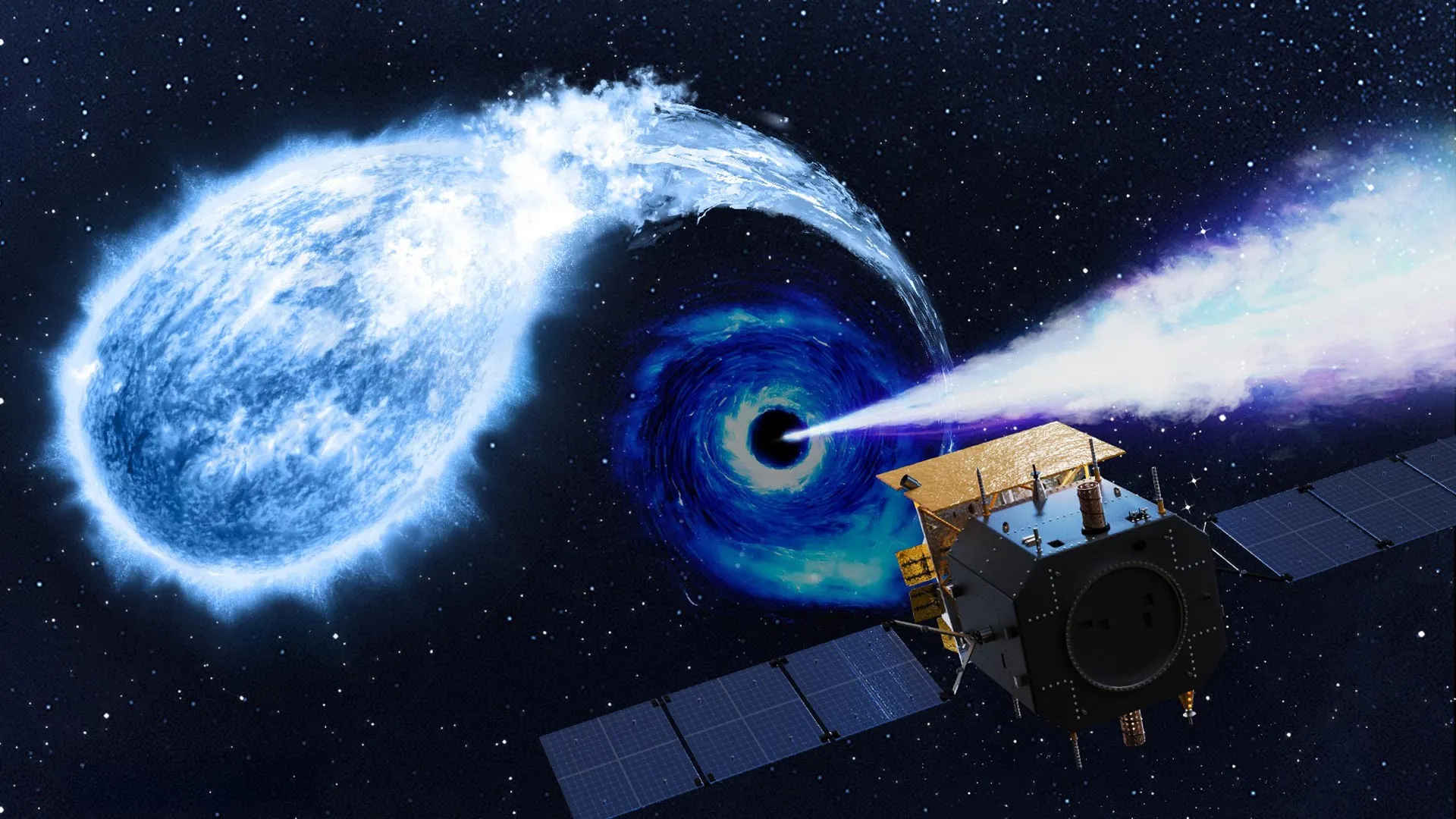 Η Einstein Probe ίσως κατέγραψε για πρώτη φορά μαύρη τρύπα να διαλύει λευκό νάνο