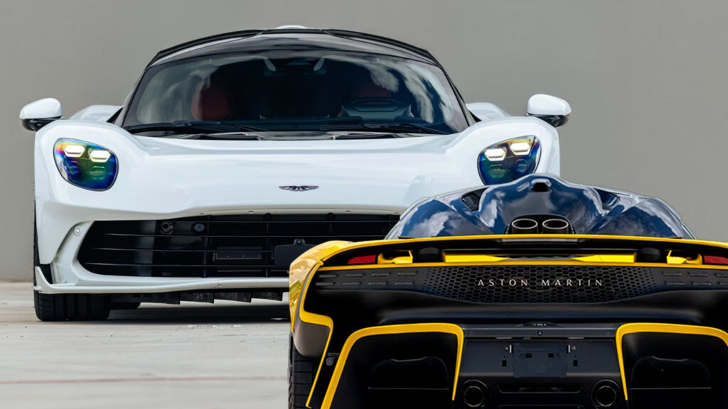 Αποκλειστική πώληση: Δύο Aston Martin Valhalla σε δημοπρασία