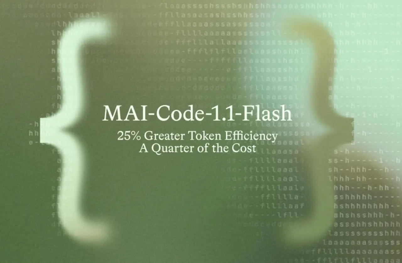 Νέο MAI-Code-1.1-Flash της Microsoft με άνοδο 22%